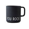 Muki kahvalla Design Letters You Rock