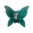 Hiusklipsi Stella Butterfly Emerald