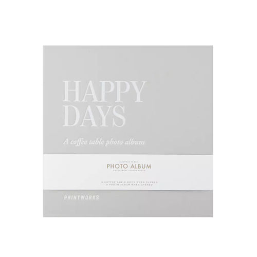 Valokuva-albumi Happy Days Grey